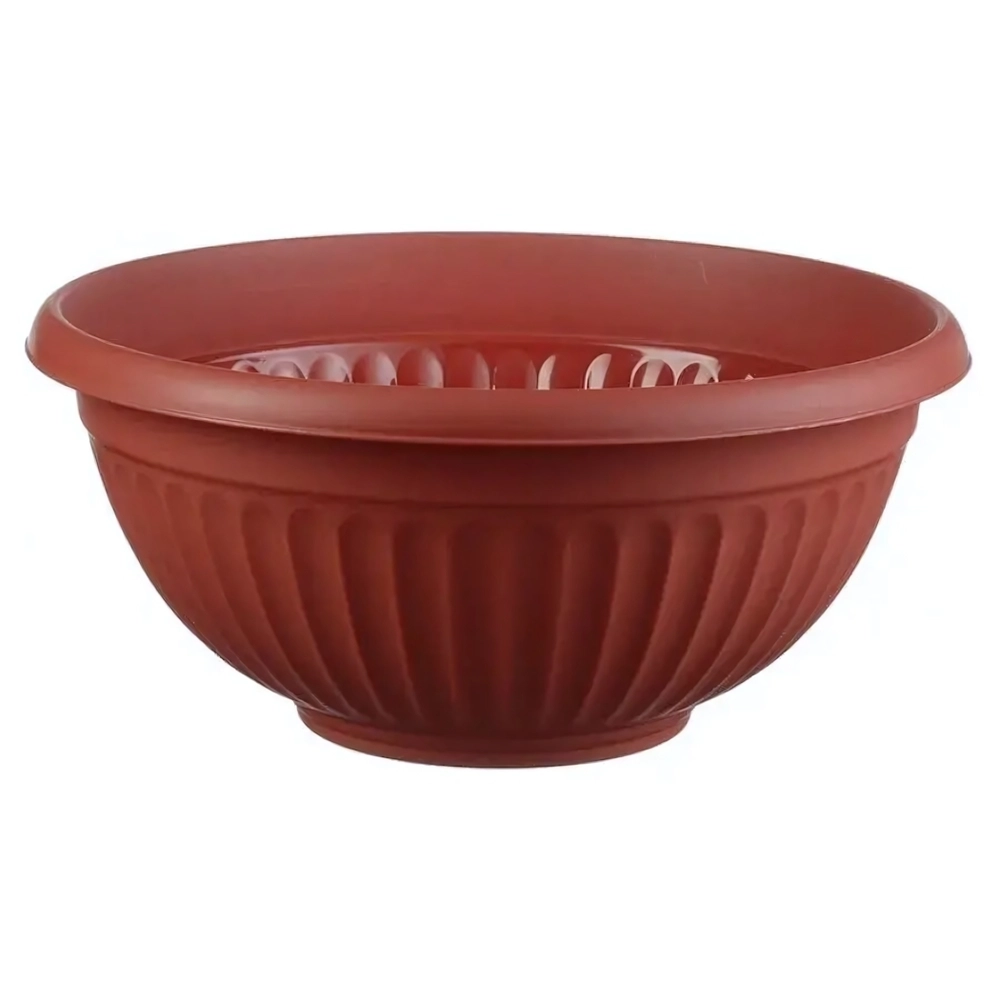 Кашпо-миска ЛИВИЯ D300мм Терракотовый