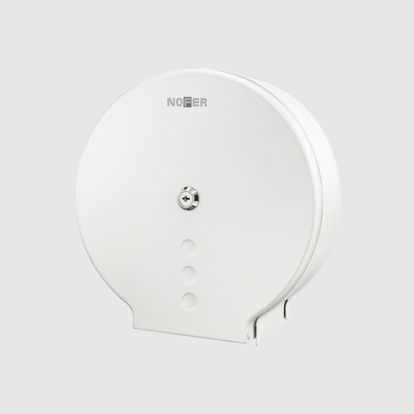 Диспенсер для туалетной бумаги нерж. сталь INDUSTRIAL 05006.W белый