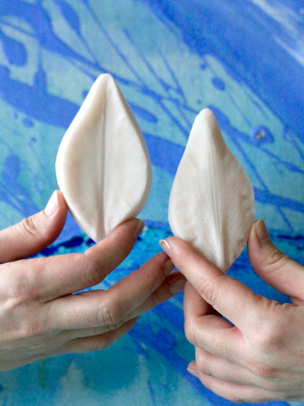 Молд силиконовый вайнер для лепки Лилии / Форма для лепки лепестков