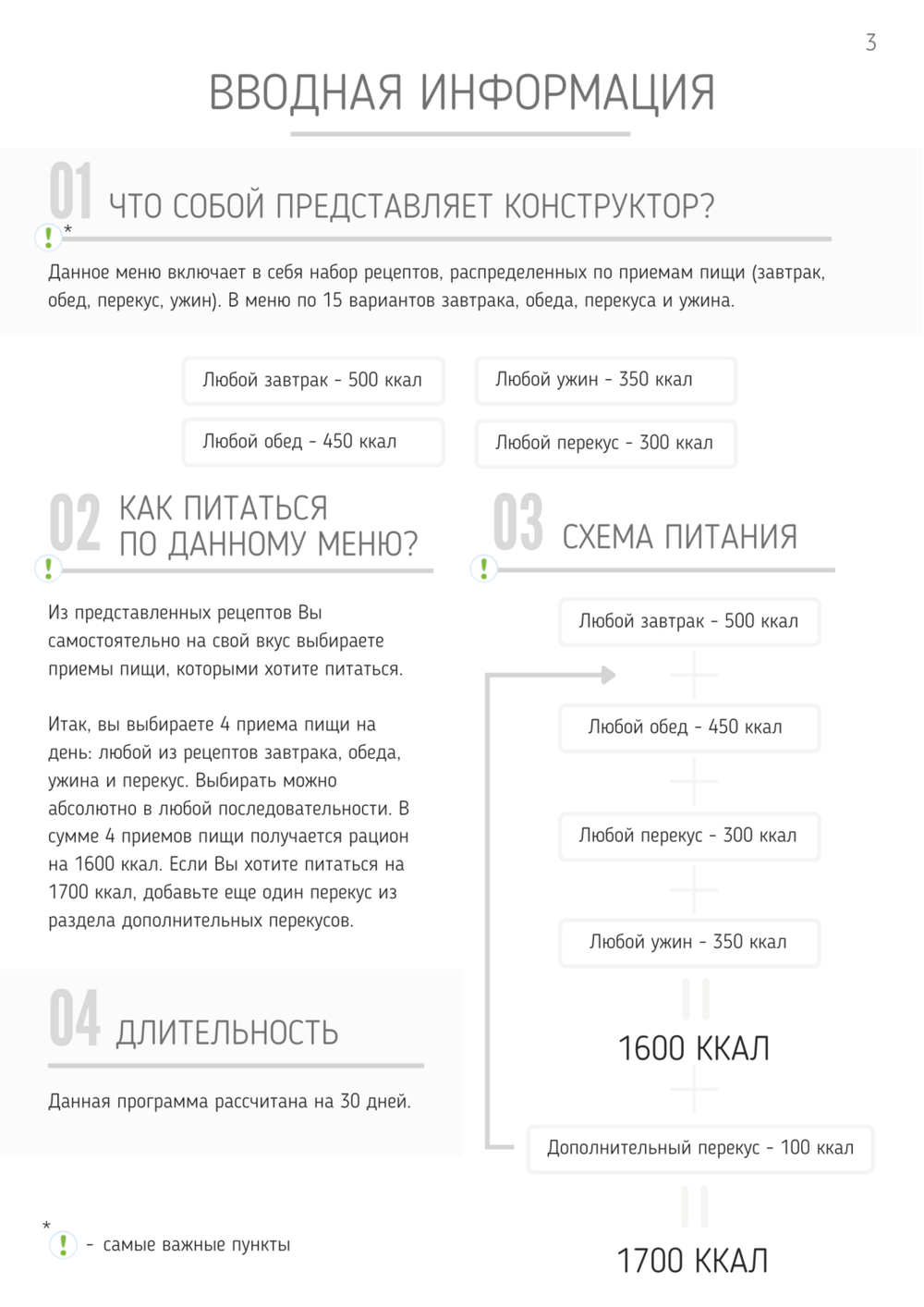 Все конструкторы (3 месяца) 1600-1700 ккал