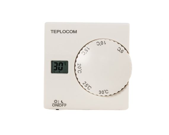 Термостат комнатный Бастион Teplocom TS-2AA/8A 37421