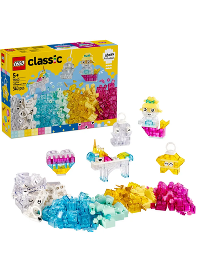 Конструктор  Лего Классик Волшебная прозрачная коробка | LEGO Classic Magical 11040, 340 деталей (5+)