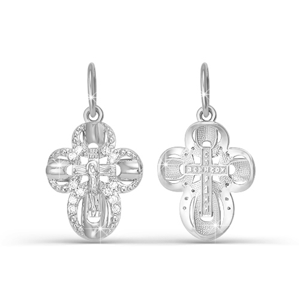 Крест из серебра 925 пробы