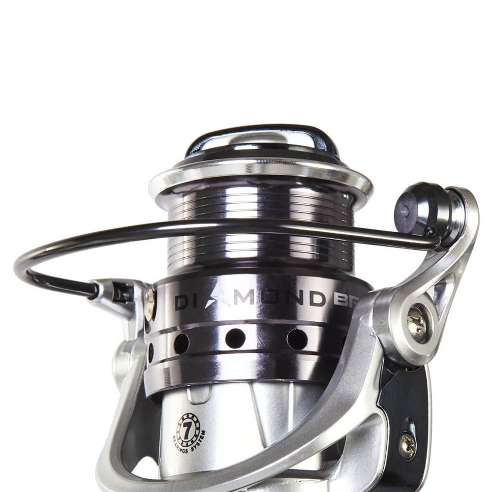 Катушка для рыбалки безынерционная Salmo Diamond BP Spin 7 3000FD, с обеих сторон, вес 270гр