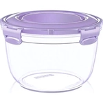 Контейнер воздухонепроницаемый круглый контейнер 1200мл