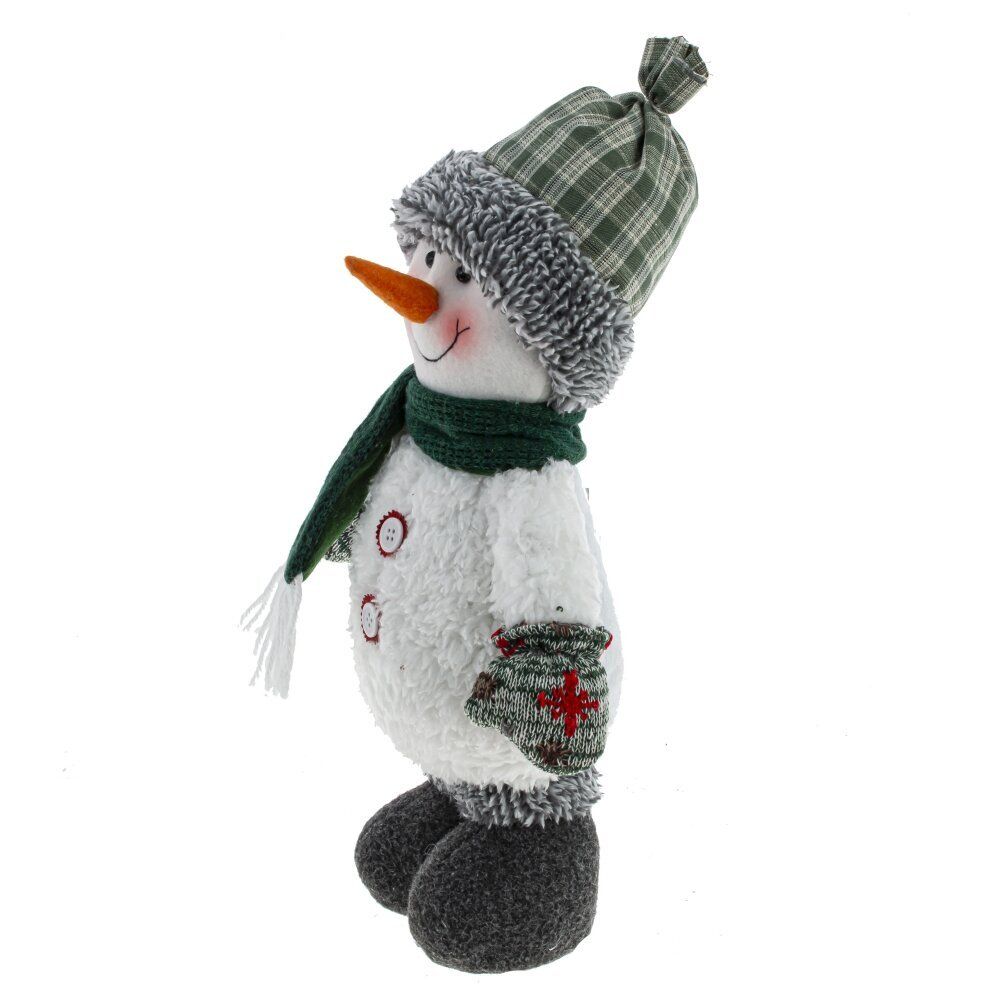 GAEM Игрушка набивная "Снеговик", L20 W10 H51/35 см, 2в.