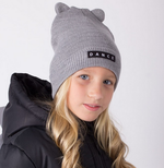 Шапка для девочек двухсл. сиреневый, р-р 54-58, 7691737