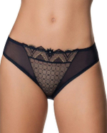 Трусы-слипы Valeria с ажуром (Размер: 44) (Цвет: голубой)