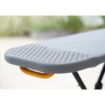 Доска гладильная glide™, серо-желтая