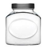Банка для сыпучих прод. 1000 мл. d=85,5 мм. h=153 мм. с метал. крышкой /1/6/