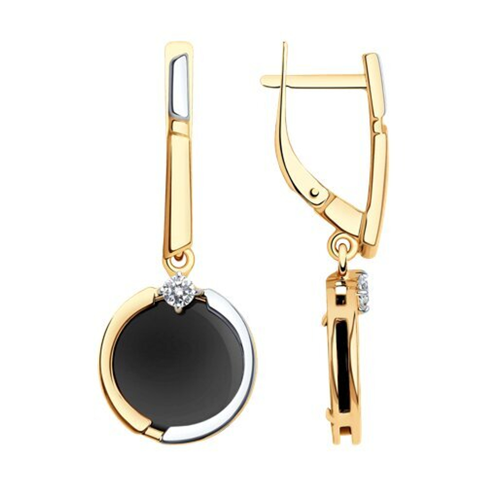Серьги из золота 585 пробы