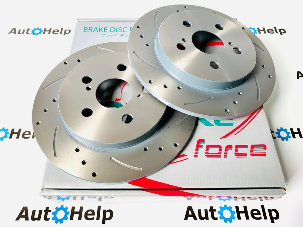 Диск тормозной перфорированный G-Brake GFR-01804L задний левый 259mm