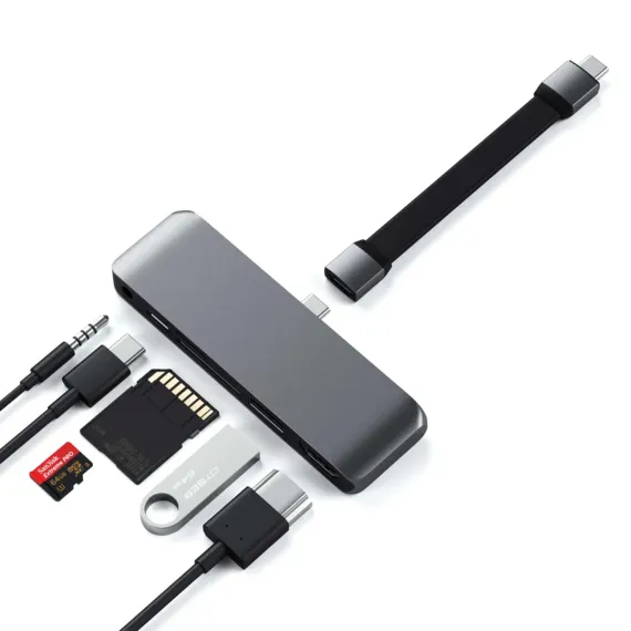 Satechi USB-C Mobile PRO Hub SD Space Grey