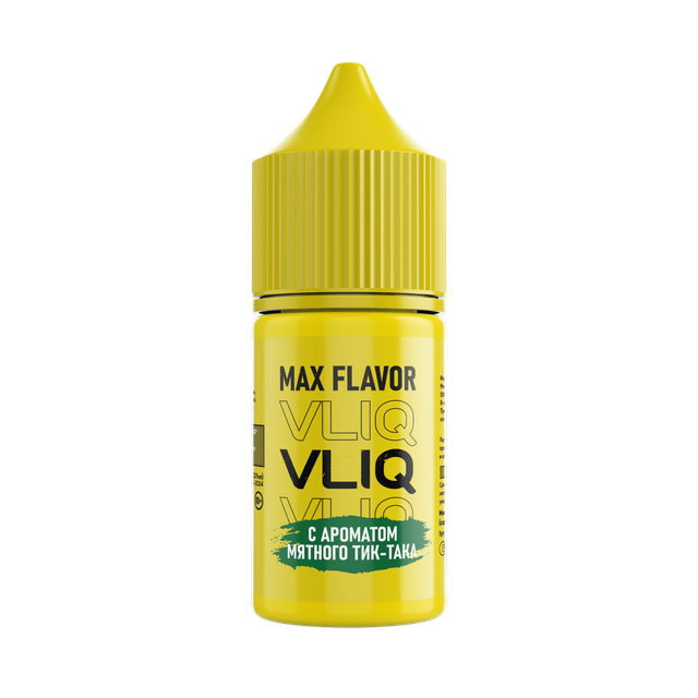 VLIQ Max Flavor 27 мл - Мятный Тик Так (0 мг)