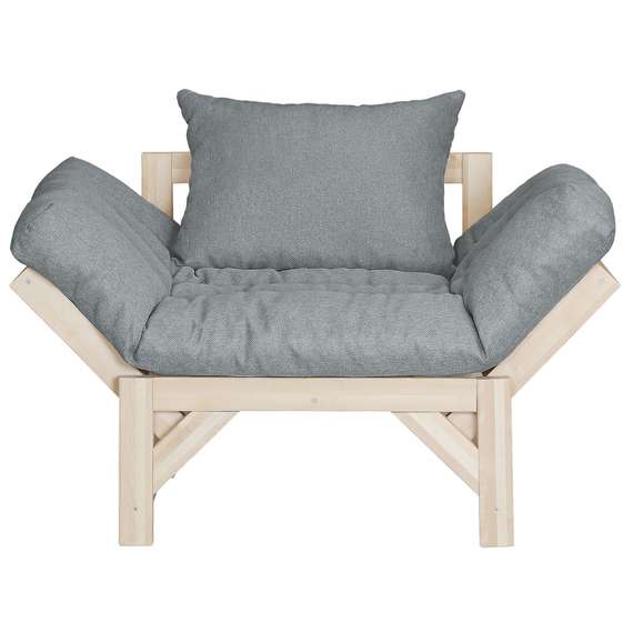 Кресло Бинго ткань браво grey, каркас лак