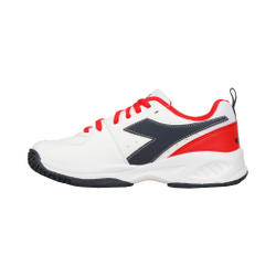 Детские теннисные кроссовки Diadora S. Challenge 5 SL AC All Court Shoe Kids - White, Red