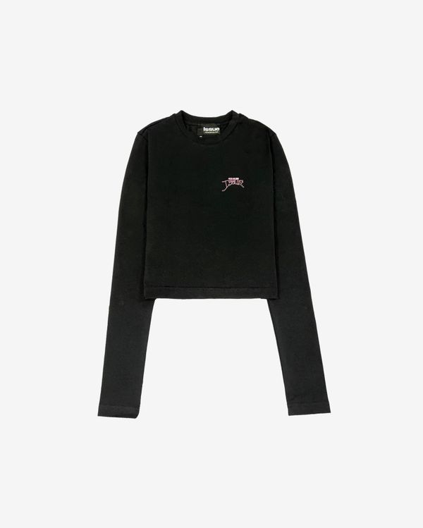 Лонгслив Shadow черный - фото 1