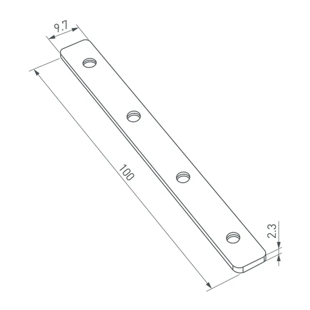 Соединитель профиля SL-COMFORT-3551-180 Set (Arlight, Металл) 032195