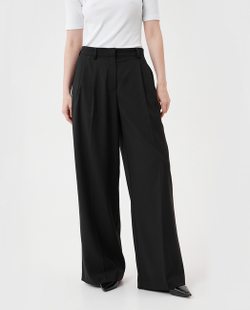 Свободные брюки-палаццо