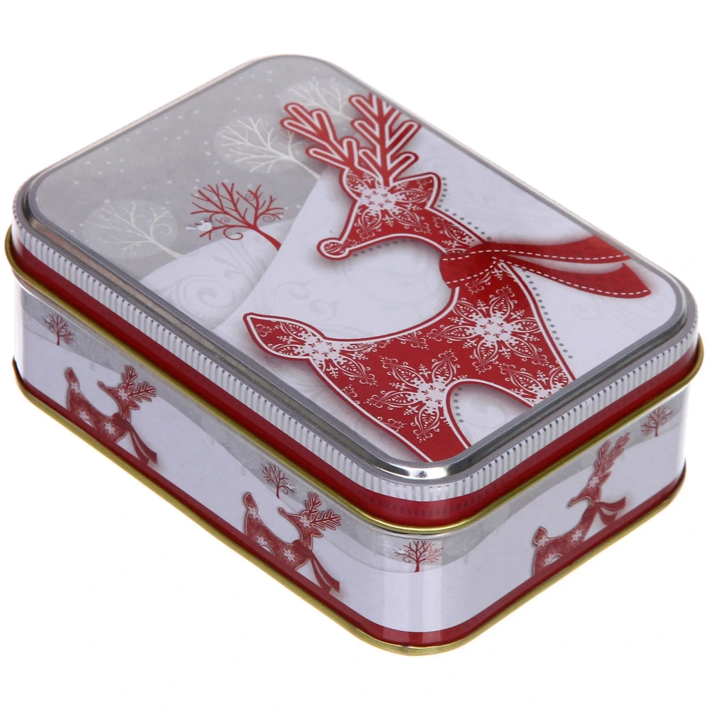 Банка жестяная «Сказочный Олень» 350мл 12*8,5*4,3см