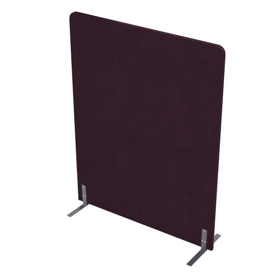 011.МПО.1216 Акустическая мобильная перегородка на стационарных опорах (1200*450*1600)