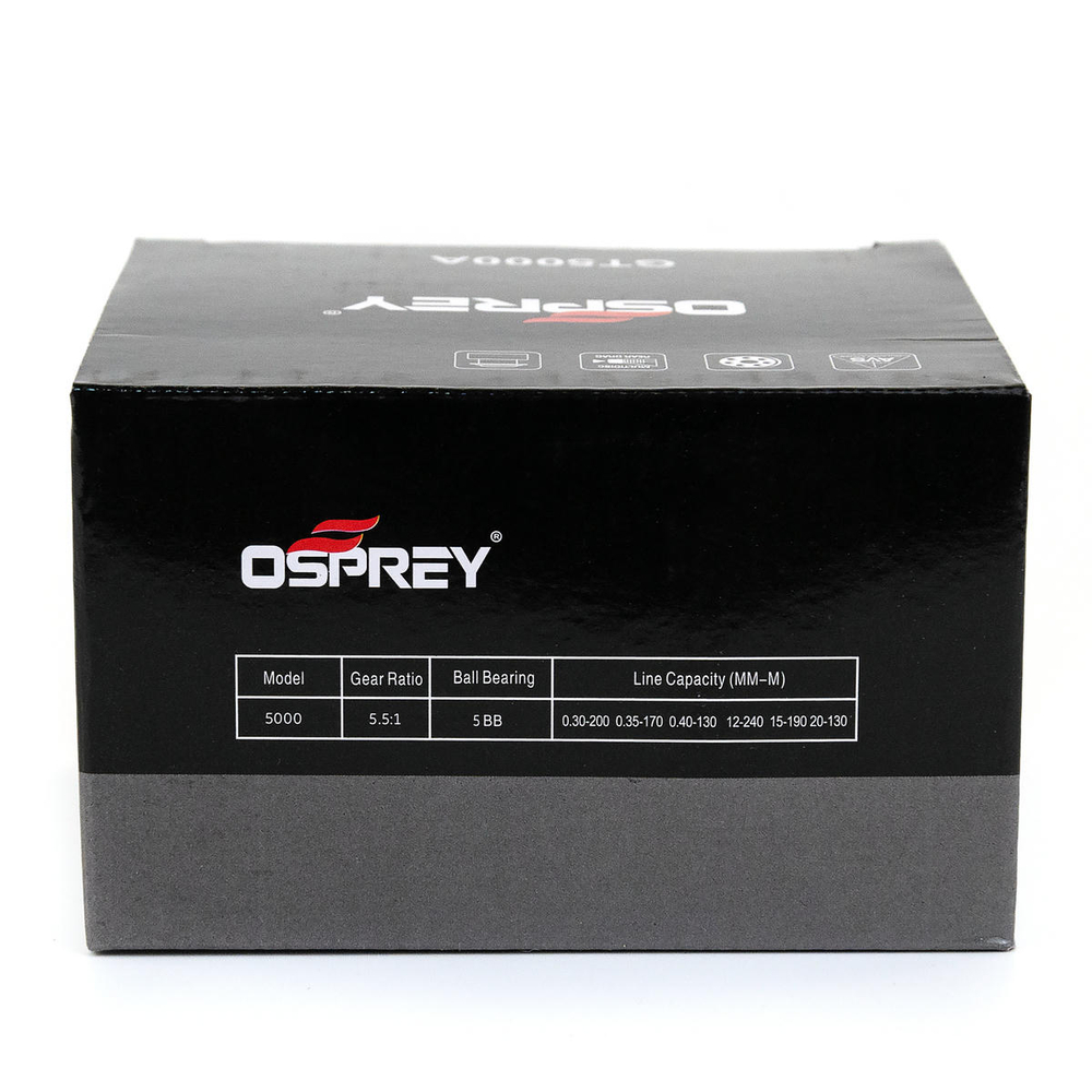 Катушка безынерционная Osprey GT5000A (5000, 5BB, мет. шпуля)
