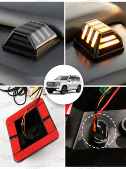 Haval H9 ДХО/поворотники на капот