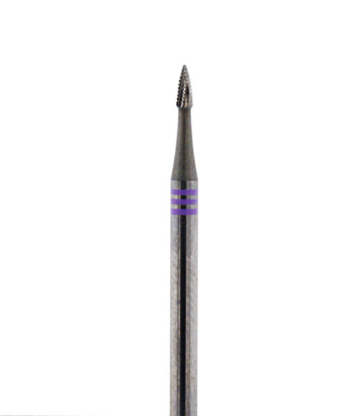 EDENTA 1425.014HP Твердосплавная фреза 25 HP 104, d 1,4 мм, насечка особо мелкая спиралевидная с поперечной зубчатостью, форма граната