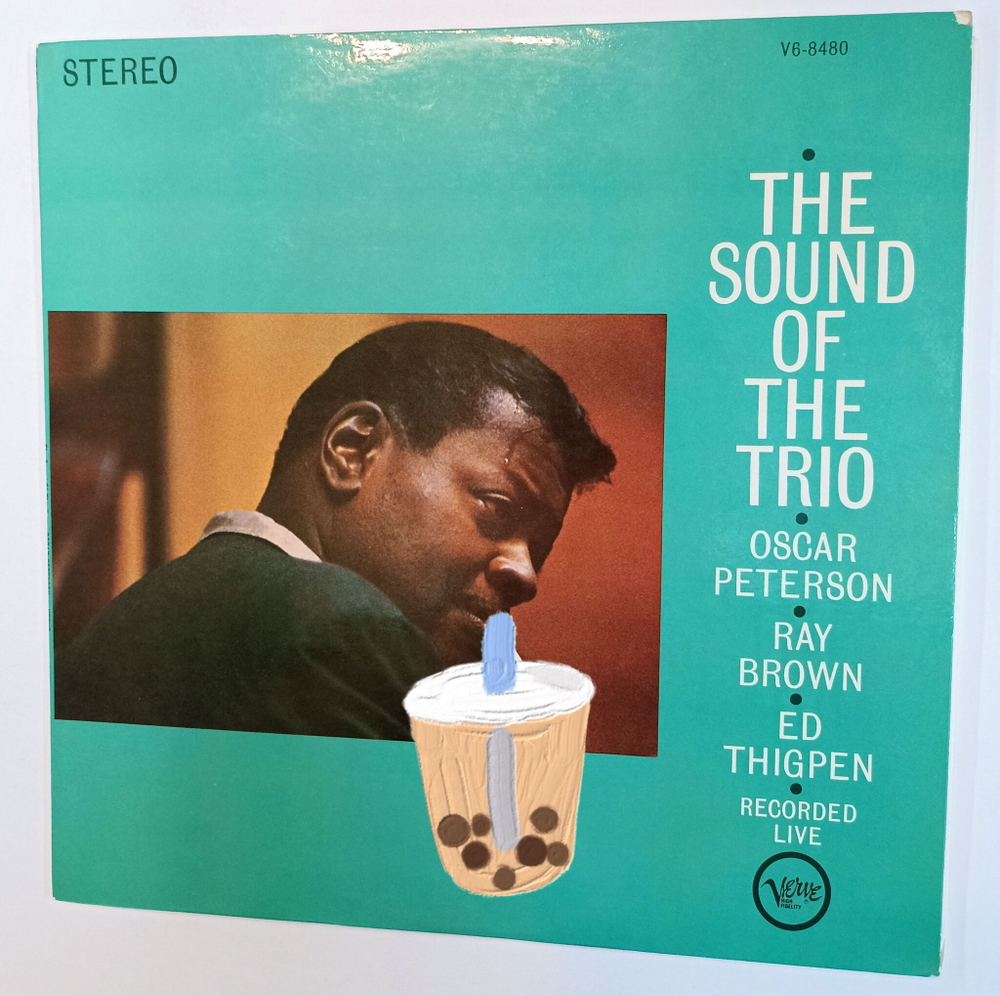 Винтажная виниловая пластинка LP Oscar Peterson, Ray Brown, Ed Thigpen The Sound Of The Trio (USA 1962)