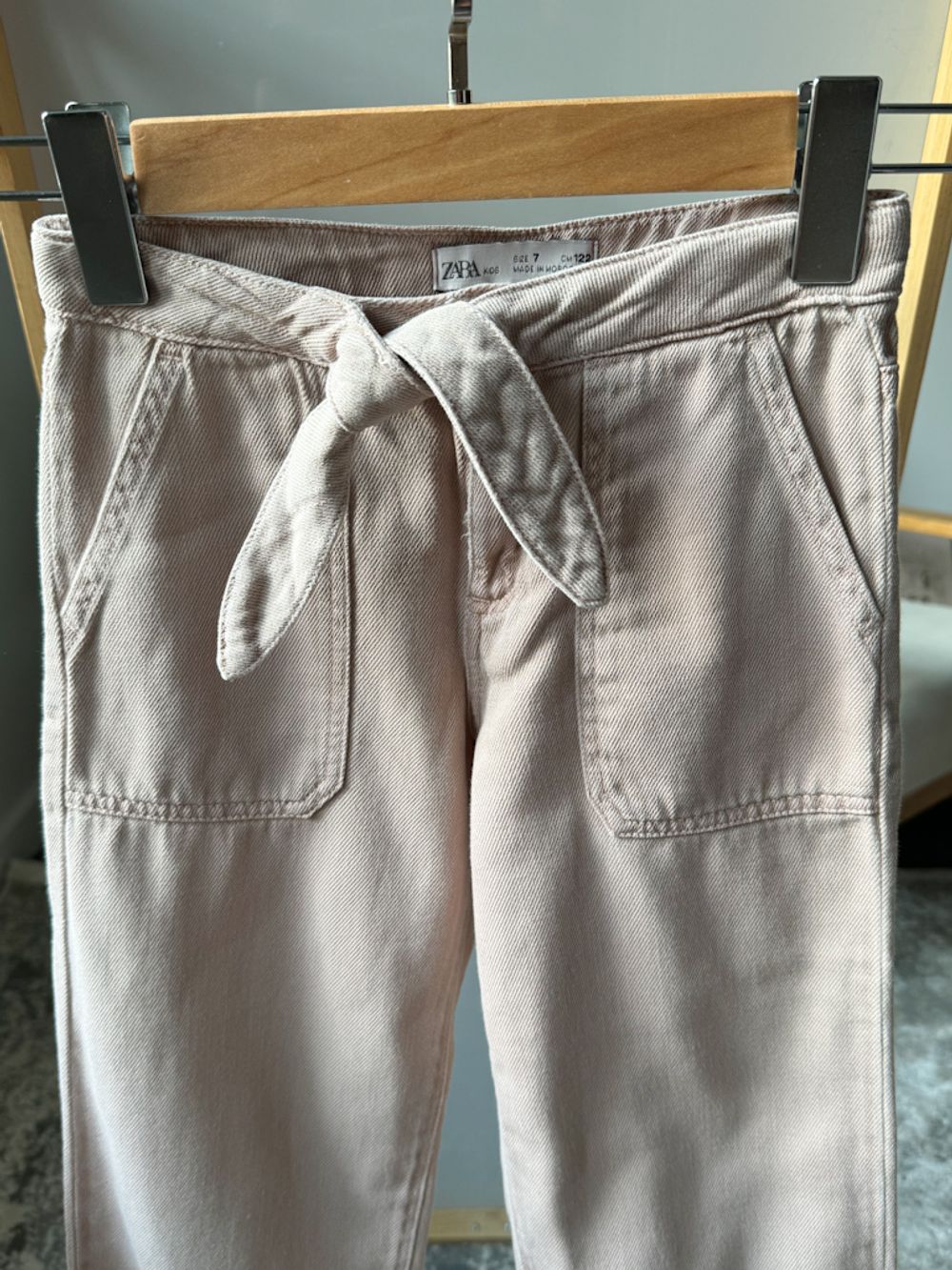 Хлопковые брюки Zara, 122