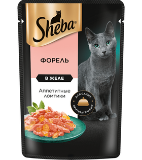 Шеба Ломтики в желе Форель 75гр.