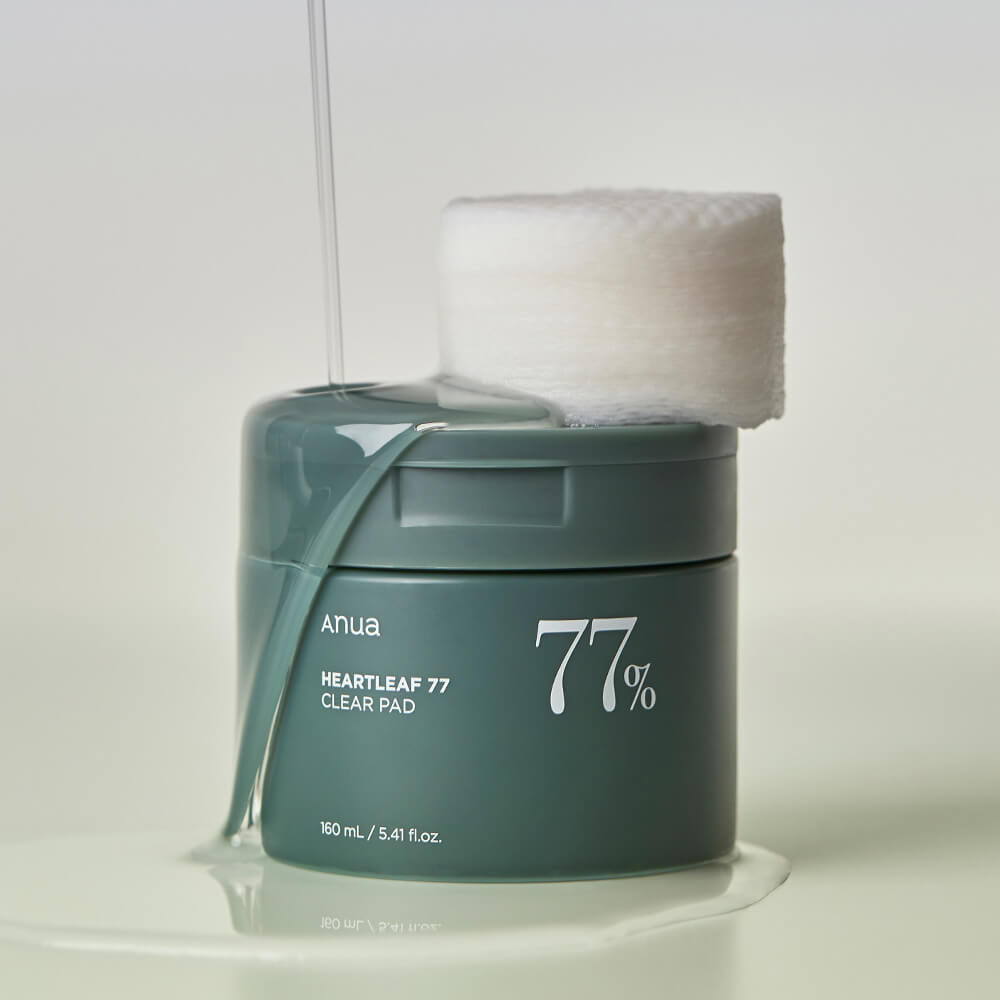 Тонер-пэды отшелушивающие 77% | ANUA Heartleaf 77% Clear Pad, 70шт.