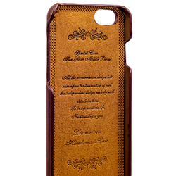 Чехол Fashion Case для iPhone 6s/ 6 (4.7) кожаный с откидным верхом коричневый