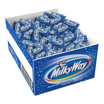 Шоколадные батончики Milky Way Minis 6 кг