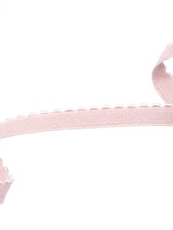 168 641/10 Резинка отделочная Lauma 10 мм, серебристый пион 168