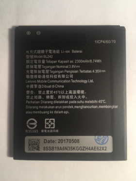 Аккумулятор для Lenovo BL242 (A6000/A6010/A2020)