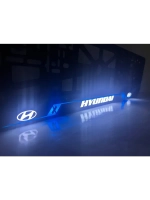 Рамка для номера с подсветкой. BL Hyundai.