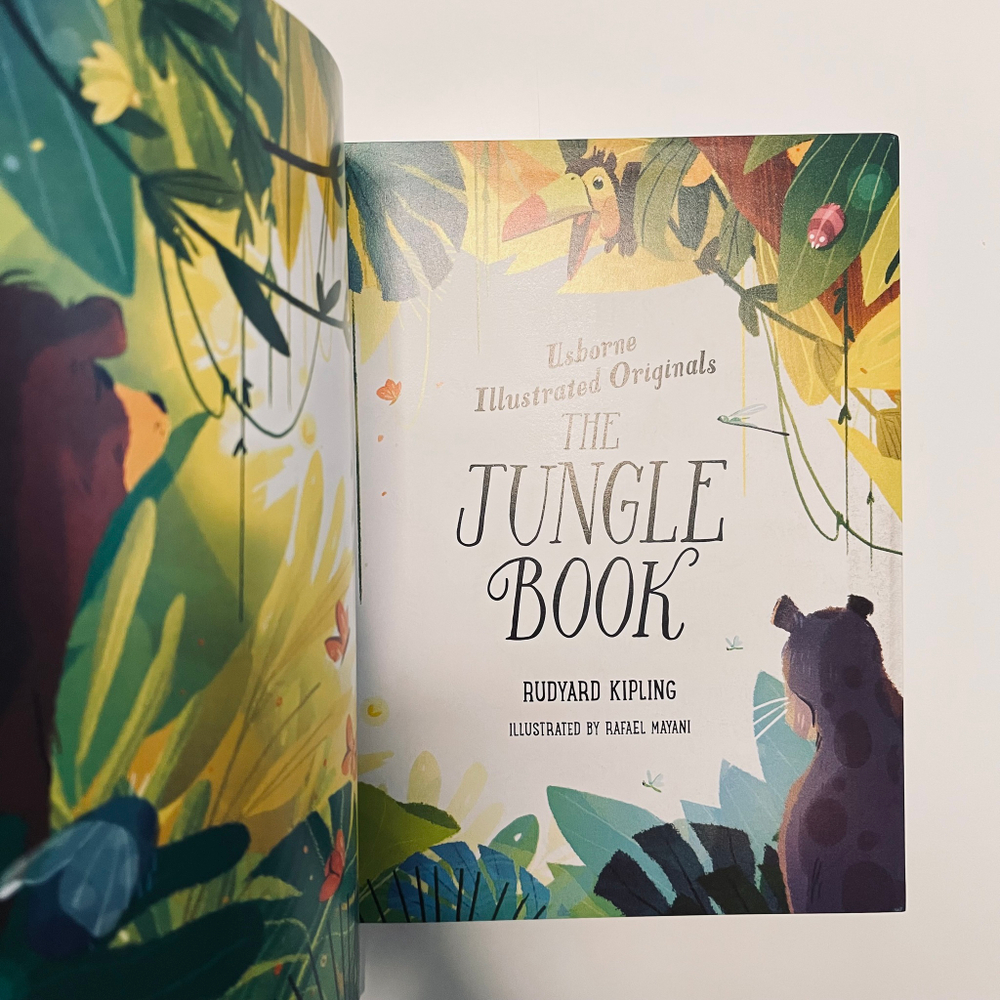The Jungle Book. Usborne Illustrated Originals. Complete and Updated.