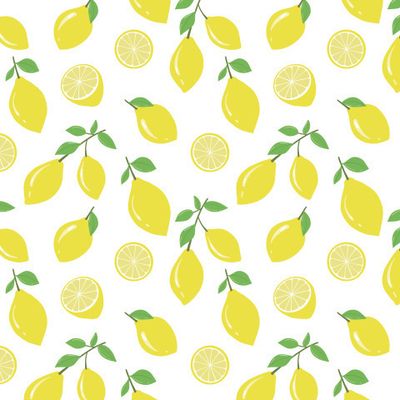 Лимоны на белом