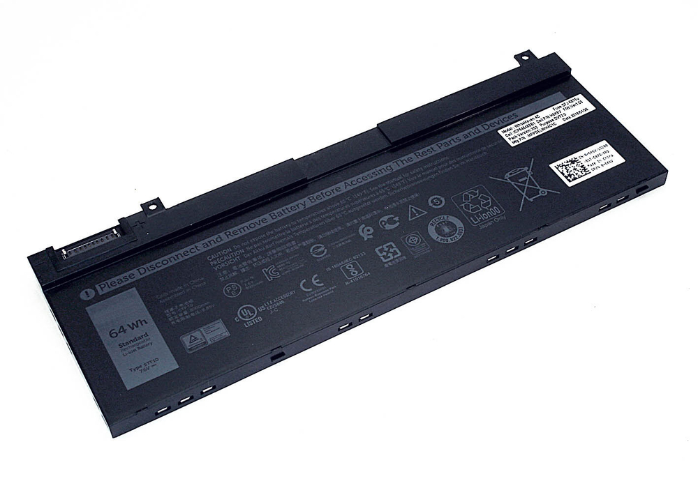 Аккумуляторная батарея для ноутбука Dell Precision 7330 (5TF10) 7.6V 8000mAh
