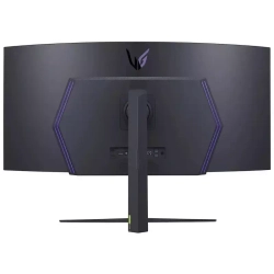 Монитор LG 44,5"; UltraGear 45GR95QE-B Curved OLED monitor, 3440x1440, 200cd/m2, 16:9, 0.3мс (GtG), HDMIx2, DP, Audio out, USB hub, 240Hz
