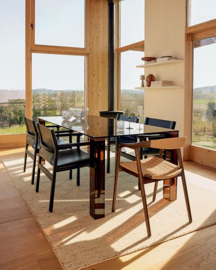 Ковер Lenuo из шерсти жаккардовый цвет экрю, 200 x 300 см