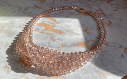 Колье РОЗОВЫЕ ГРЕЗЫ