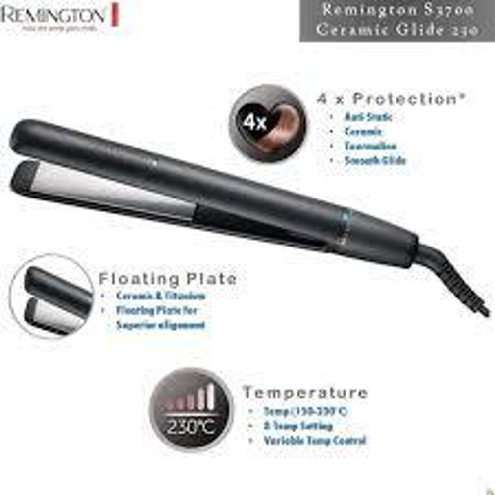 Выпрямитель Remington S3700 черный