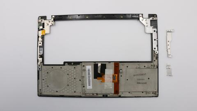 Верхняя панель клавиатуры (топкейс) для ноутбука Lenovo ThinkPad X240 черная, с тачпадом (00HT393), оригинал