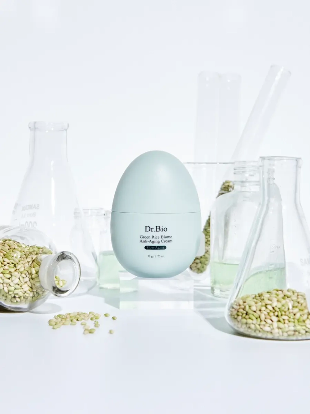 Dr. Bio Осветляющий крем с экстрактом зеленого риса с омолаживающим действием Green Rice Biome Anti-Aging Cream 50 гр