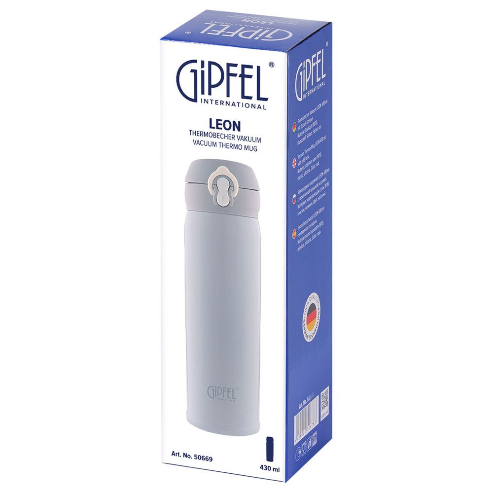 Термокружка вакуумная Gipfel Leon 50669 430 мл