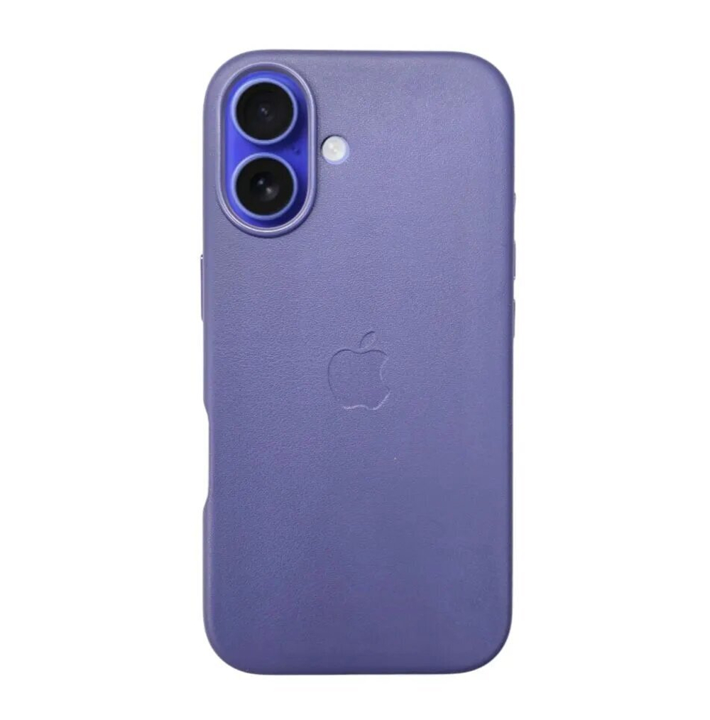 Накладка Leather Case MagSafe для iPhone 15 Pro Max