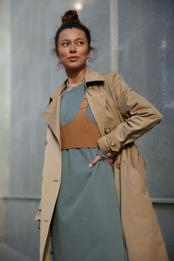 Кожаная баска-портупея