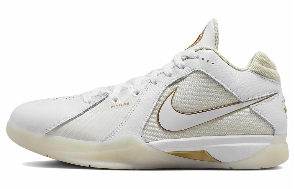 Кроссовки Nike Kd 3 "White And Gold" 3